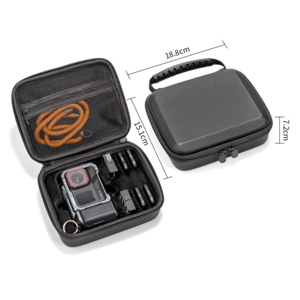 Tragbare Street Photography Kit Aufbewahrungstasche Stoßfeste Schutzhülle Xplorer Grip für Insta360 Ace Pro 2/Ace Pro