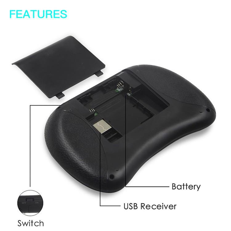 i8 Wireless Mini Keyboard & Air Mouse with Dry & Lithium Battery Remote Control