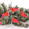 9 Cm Feathers Simulation Lifelike Craft Bird Artificial Birds Christmas Ornaments Xmas Tree Decor