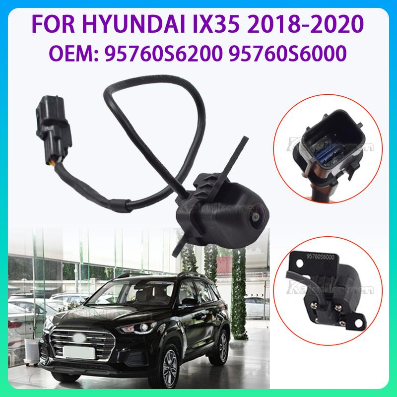 Car Rear View Backup Parking Camera IP68 Waterproof 95760-S6000 95760S6000 Replacement for Hyundai IX35 2018-2020 Parking Camera