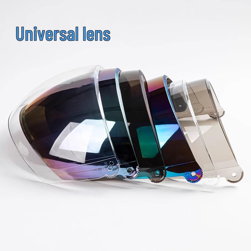 Universal Electric Motorcycle Helmet Visor with UV Protection and Windshield