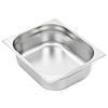 VidaXL Récipients Gastronorm 4 pcs GN 1/2 100 mm Acier inoxydable