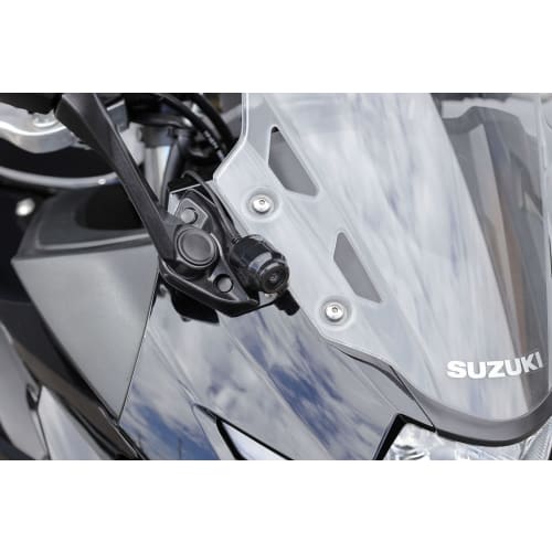 Kijima Motorcycle Bike Parts Camera Stay Drive Recorder Front Camera Single Item Steel Black Finish GSX250R('17-) 304-5184F