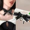 Lolita Short Lace Choker Nekclace for Women Girl Black White Color Fashion Romantic Bow Choker for Party Wholesale Neck Jewelry