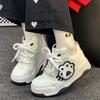 Süße Katzenpfoten Plateau-Sneaker Damen Kawaii Rosa Weiß Damen Sportschuhe Mode Koreanischer Stil Vulkanisierte Schuhe Tenis