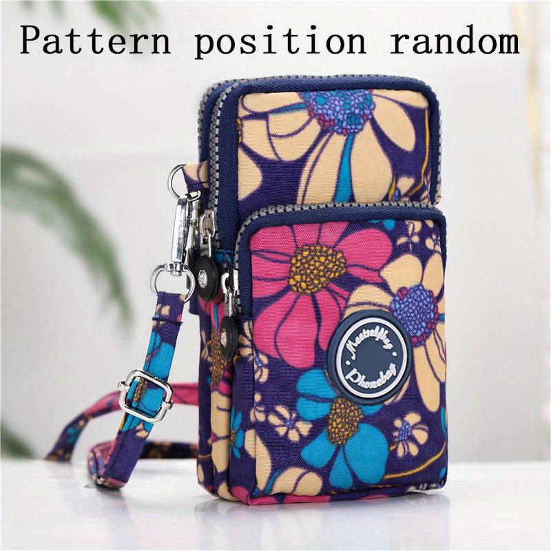 Dámská crossbody taška s pouzdrem na telefon a peněženkou na mince