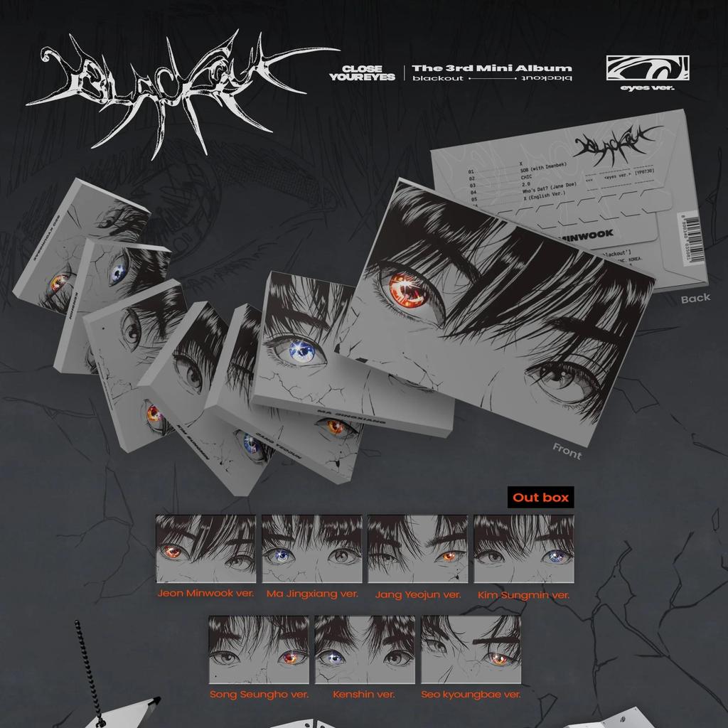 CLOSE YOUR EYES [BLACKOUT] The 3rd Mini Album EYES