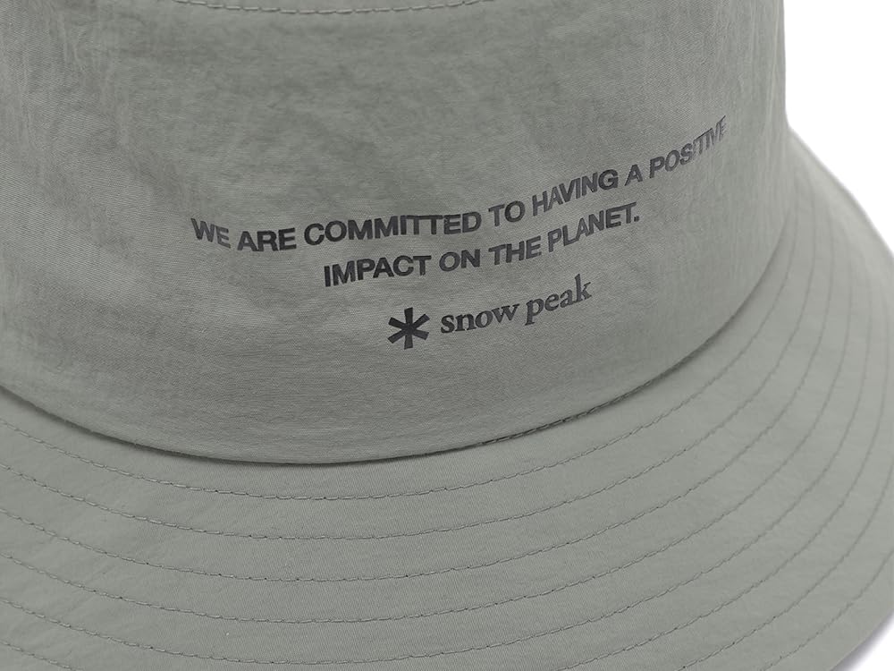 Snow Peak Cample Hat Light Size for Men and Women GS-S25ZUCHA18, Khaki, L,