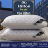 Pair of 48x74 Cervical Spine Support Pillows with Pillowcases for Home or Dorm