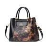 2025 new fashion flower bloom rich women retro handbag fashion versatile shoulder messenger bag middle-aged mother