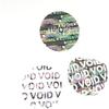 0.59 in High Security Tamper Evident Seal Warranty Void Original  Authentic Hologram Labels/Stickers w/Unique Sequential Serial Numbering Tamper