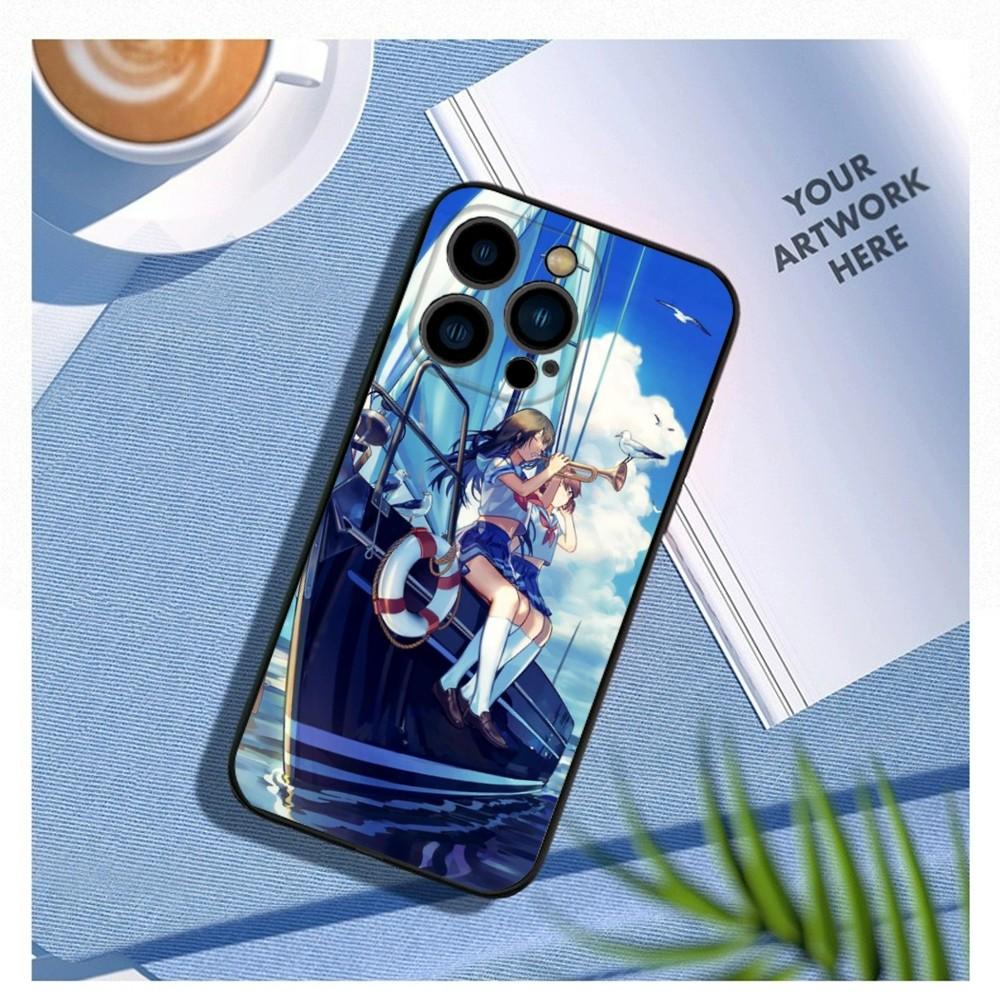 

Anime Hibike E-Euphonium Phone Case For iPhone15,14,13,12 Mini 11 Pro XR,X,XS,MAX 7,8 Plus Silicone Cover Soft Black iPhoneXR