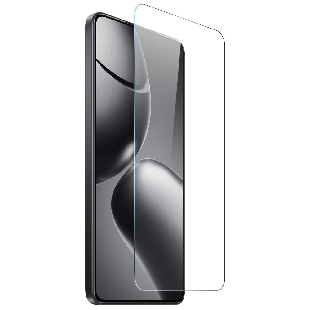 NORTHJO For Xiaomi 14T Case Four Corner Shockproof TPU Clear Phone Cover with Tempered Glass