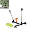 Rafts Ice Fishing Stand Fishing Rod Holder Rack with Adjustable Angles Enhances Grip And Stability For Outdoor Fishing
