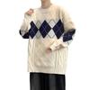 Hot sale, popular, new casual crew neck sweater in autumn and winter, bottom knitted sweater, large size loose sweater.