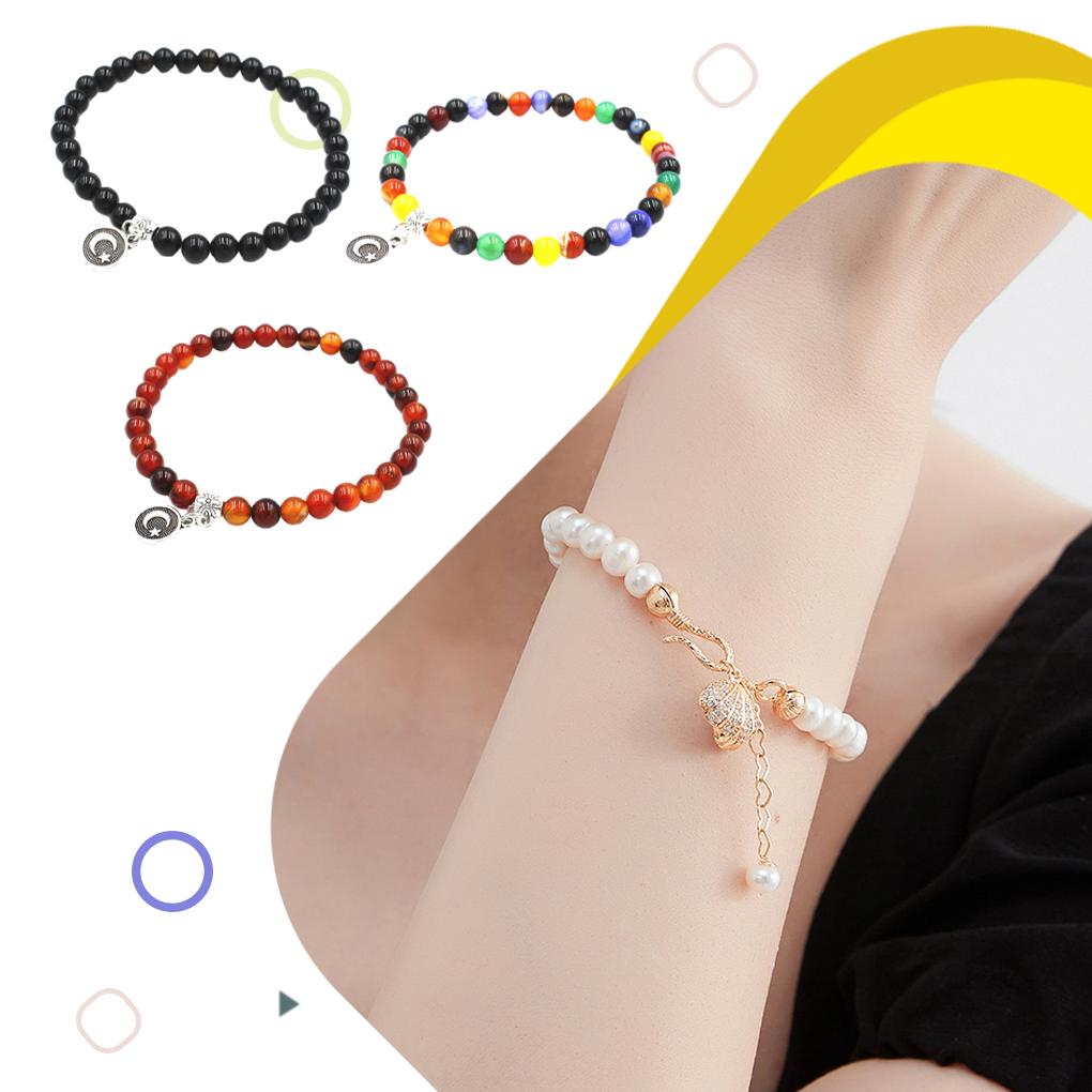 Fashion Women Bracelet Lightweight And Flexible For Wear Muslim Prayer Beads Islam Tasbih Bracelets