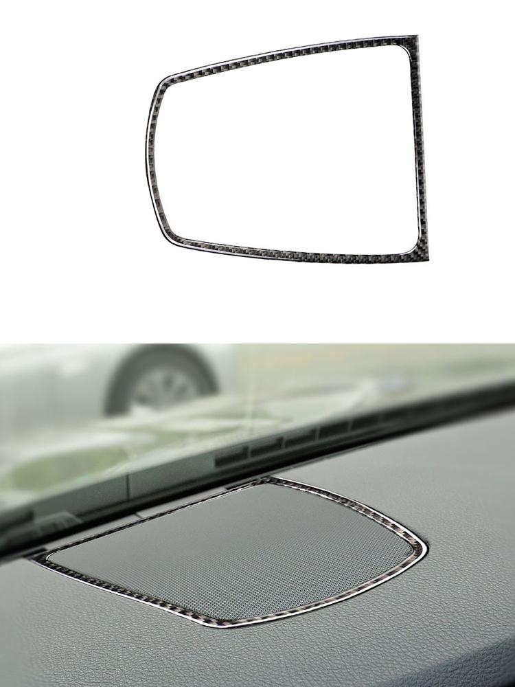 Car Interior Button Panel Cover Decorative Carbon Fiber Sticker For BMW 5 Series F10 2011-2017 Styling Accessories