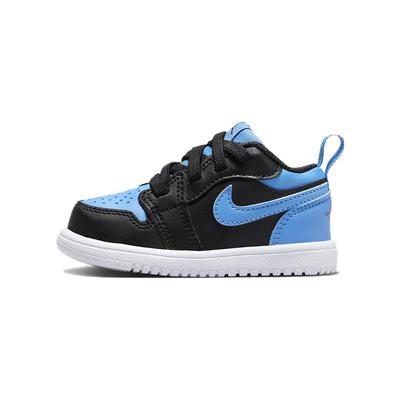 Air 1 Low ALT TD University Blue Buty dla niemowląt Czarne Białe DR9747-041