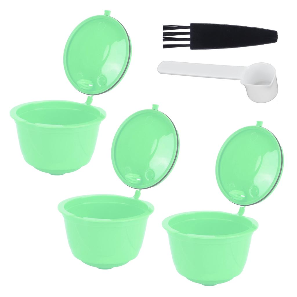 Kaffeekapsel-Set Edelstahl Kaffeefiltertasse für DOLCE GUSTO Kaffeemaschine