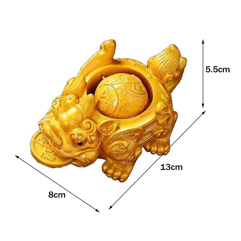 Hot! 1PC Boutique Tea Pet Water-spraying Pixiu Tea Pet Ornament Handmade Tea Ceremony Tea Game Financial Tea Table Gift