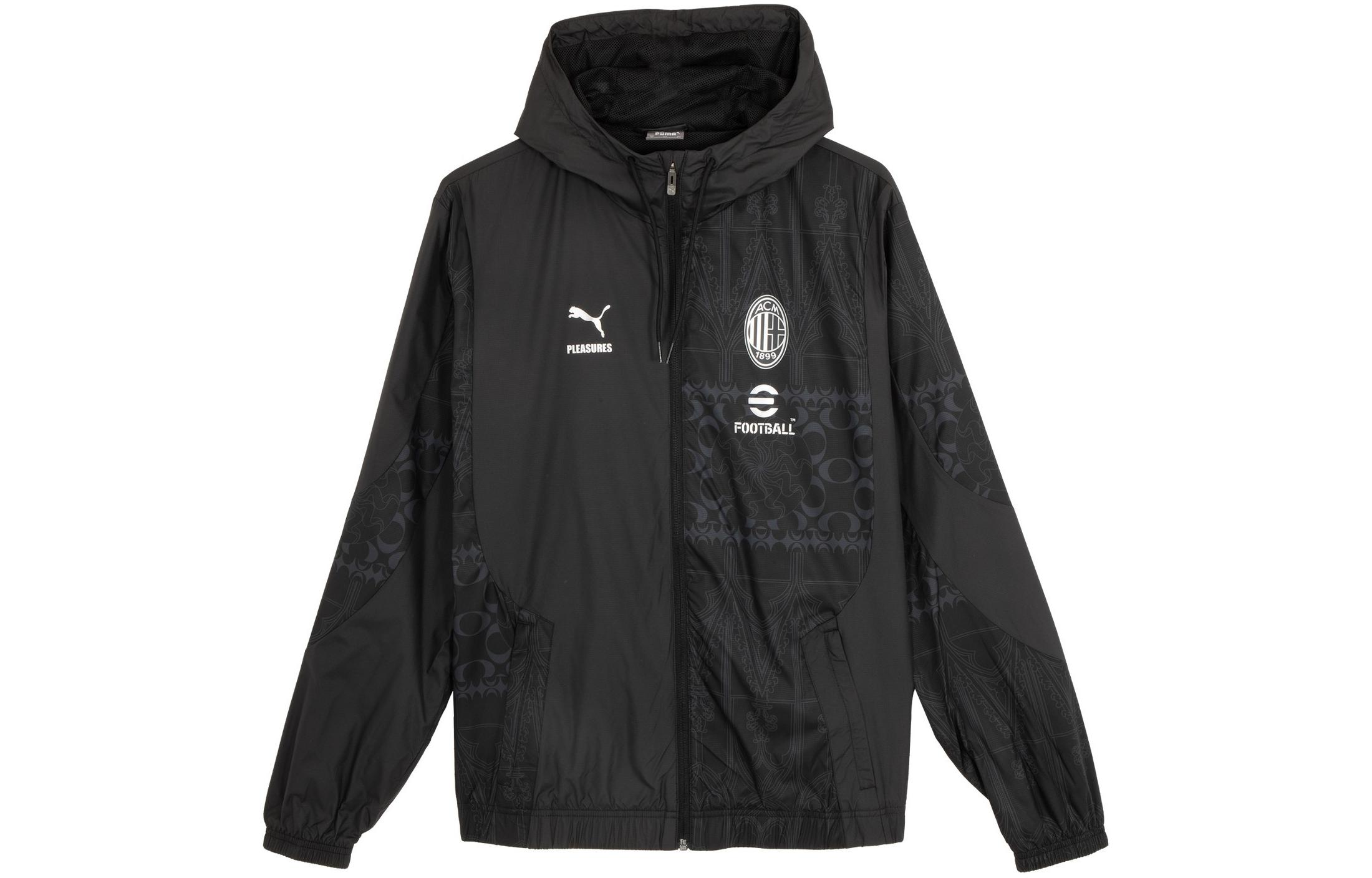 PUMA X Ac Milan X Pleasures Prematch Jacket 776092-01 S