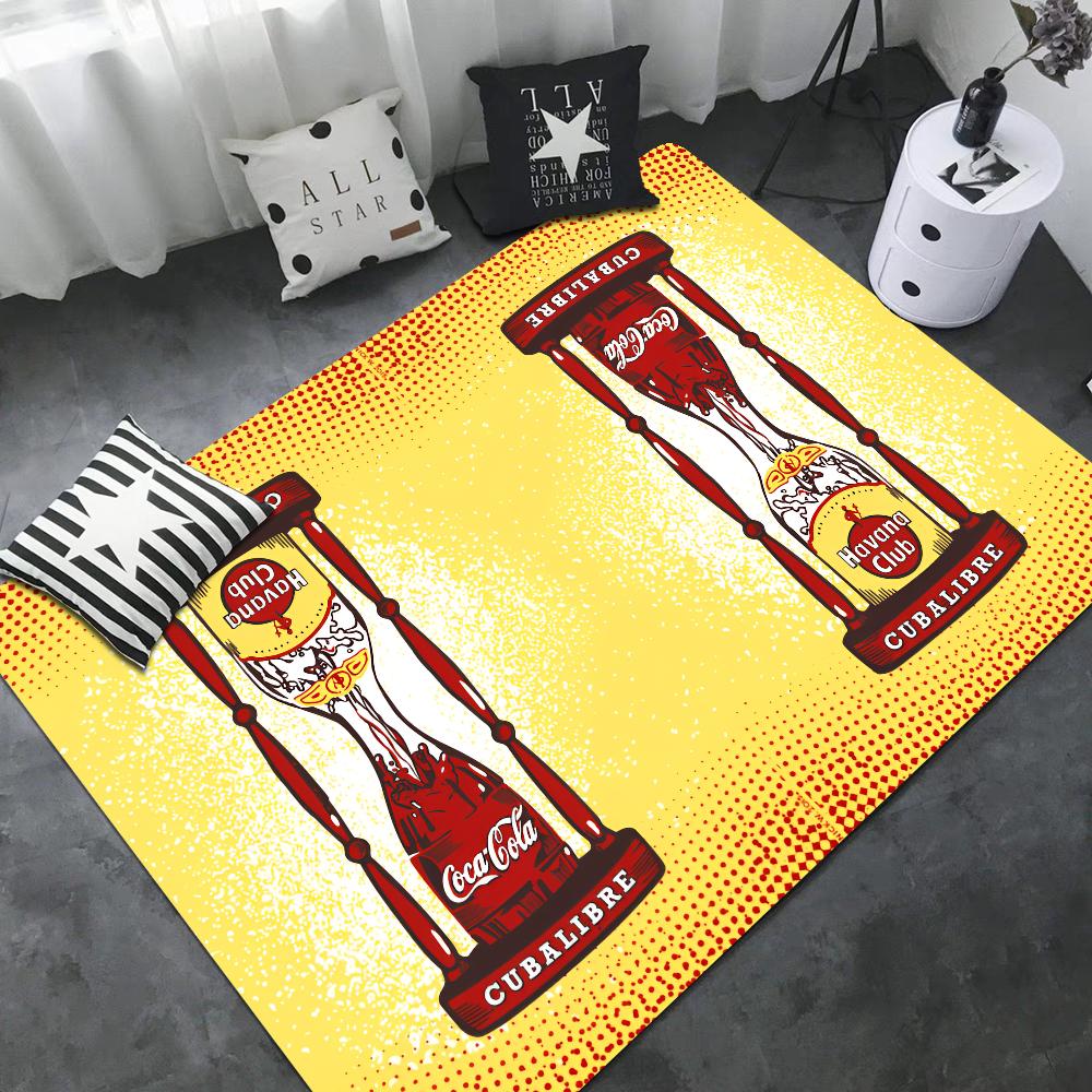 Havana Club Bathroom Mat Retro Multiple Choice Living Room Kitchen Rug Non-Slip Bedside Mats