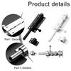 Sliding Bolts Stainless Steel Bolt With Lock Hole Toilet Door Latch Door Security Lock Buckle Home Hardware Gate Window Latch