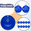 10Pcs Pool Cover Weights with Hooks Swimming Hanging Bag High Performance Tarp