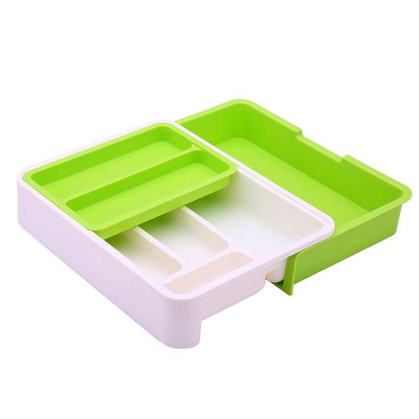 Buy 1 Pc Storage Box Disassemble Telescopic Flatware Tray Cutlery