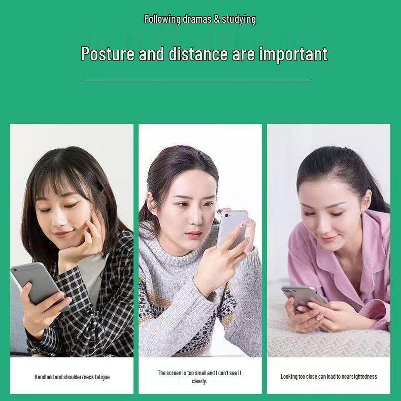 Ultra HD Pull-Out Mobile Screen Amplifier with 10''-12'' Desktop Stand