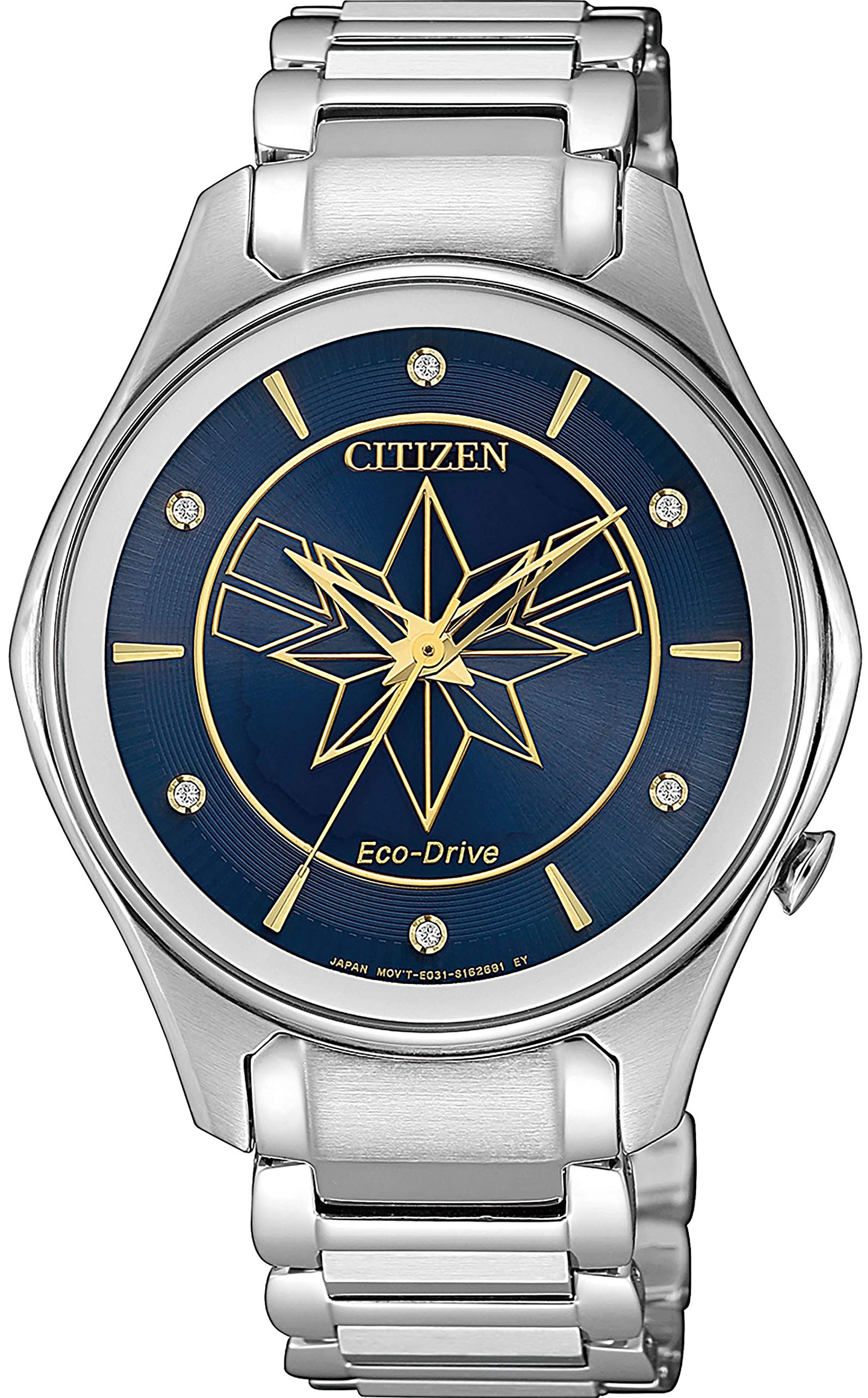 

Годинник Marvel в оригінальній коробці Silver [Citizen] ``Captain Model EM0596-58W Чол.