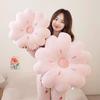 New Plant Flower Pillow Plush Toy Four Leaf Clover Sakura Pillow Doll Stuffed Flower Cushion Seat Sofa Throw Cover Birthday Gift