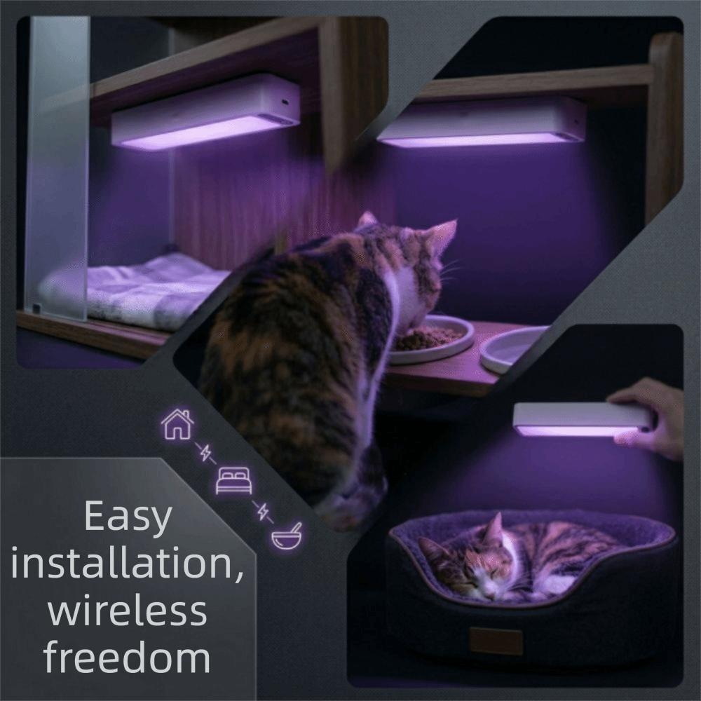 Magnetic Rechargeable UV Sterilization Lamp Household UV Sterilization Lamp Odor Removal