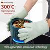 Exclusive Non-Slip Silicone Oven Gloves: Heat-Resistant, Anti-Scald Kitchen Protection with Free Shipping