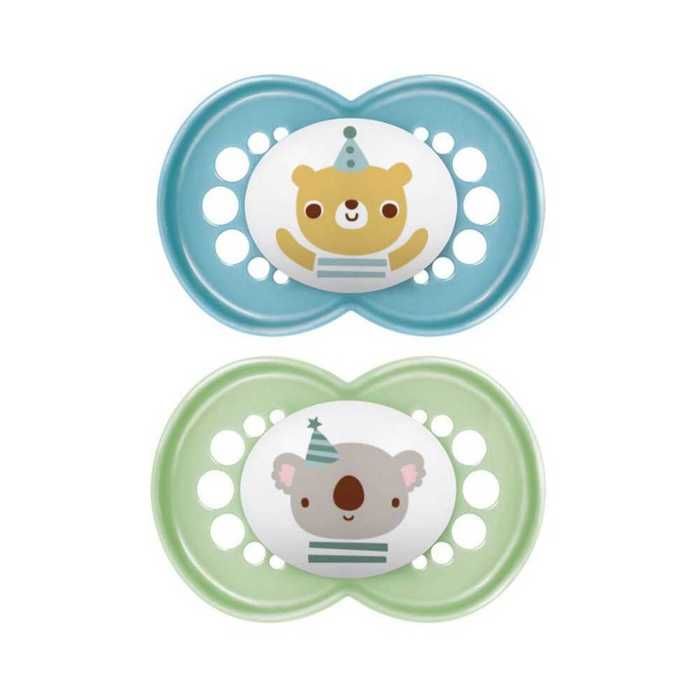 MAM Lollipops 2 Original Animal Lollipops From 18 Months (Model : Elephant and Koala)