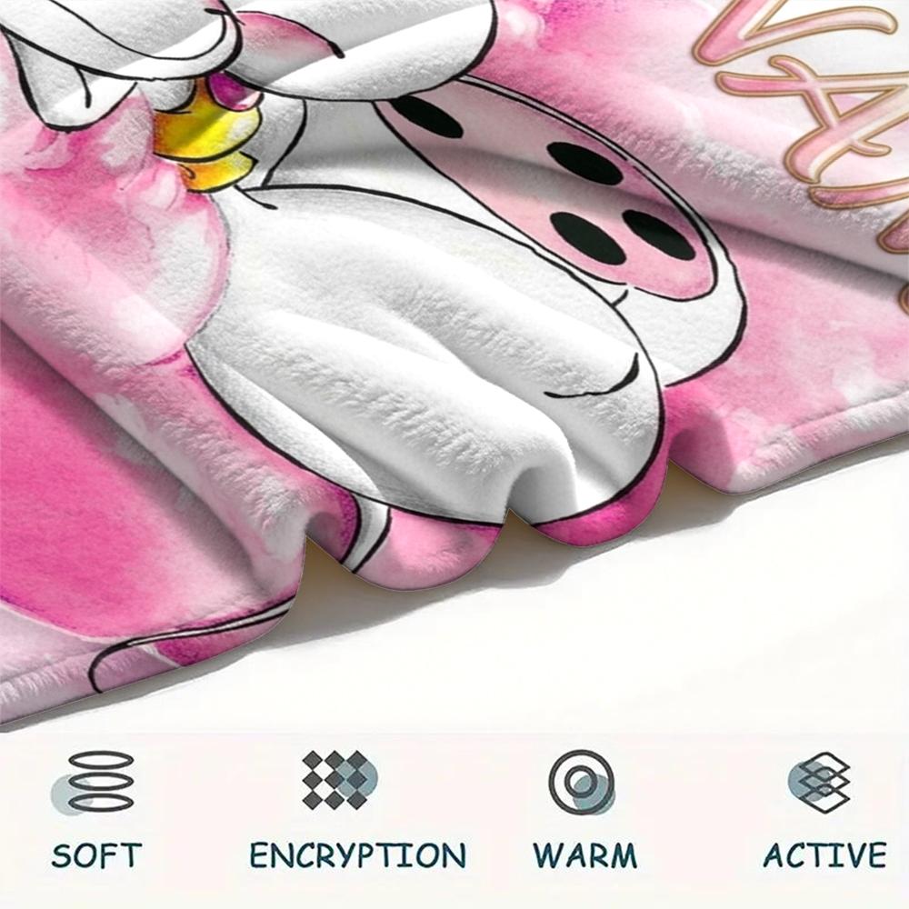 1PC Custom Name Diddl Patterned Flannel Blanket Suitable For All Seasons for Home Decor Warmth and Comfort Gifts Holiday Present_xia