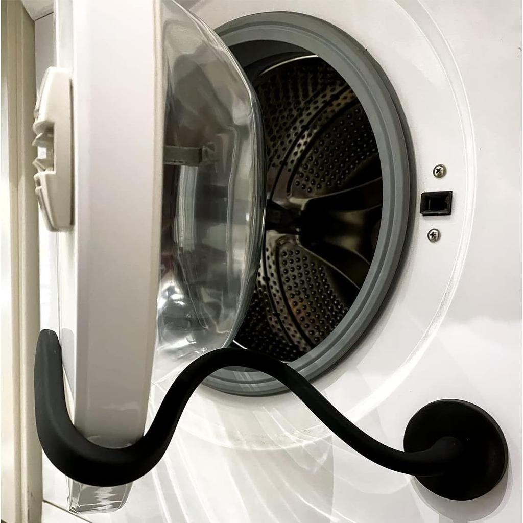 Flexible Front Load Washer Door Prop,Magnetic Washing Machine Door Stopper Holder for Washing Machines