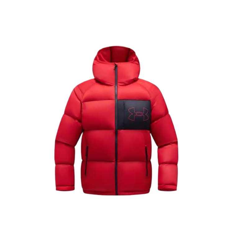 

Under Armour Urban Outdoor Series Hiking Walking Warm Comfortable Skin-Friendly Windproof Down Jacket Unisex Jacket Red 14432143-0021 L