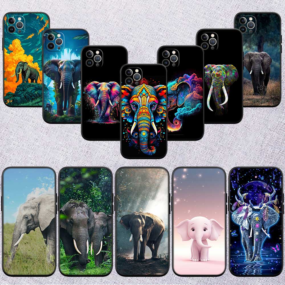 UP1 Animal Elephant New High-End Shell Phone Case for Redmi Note 8 9 Pro Max 9S 9T 9C NFC 8T 8A 10A A4