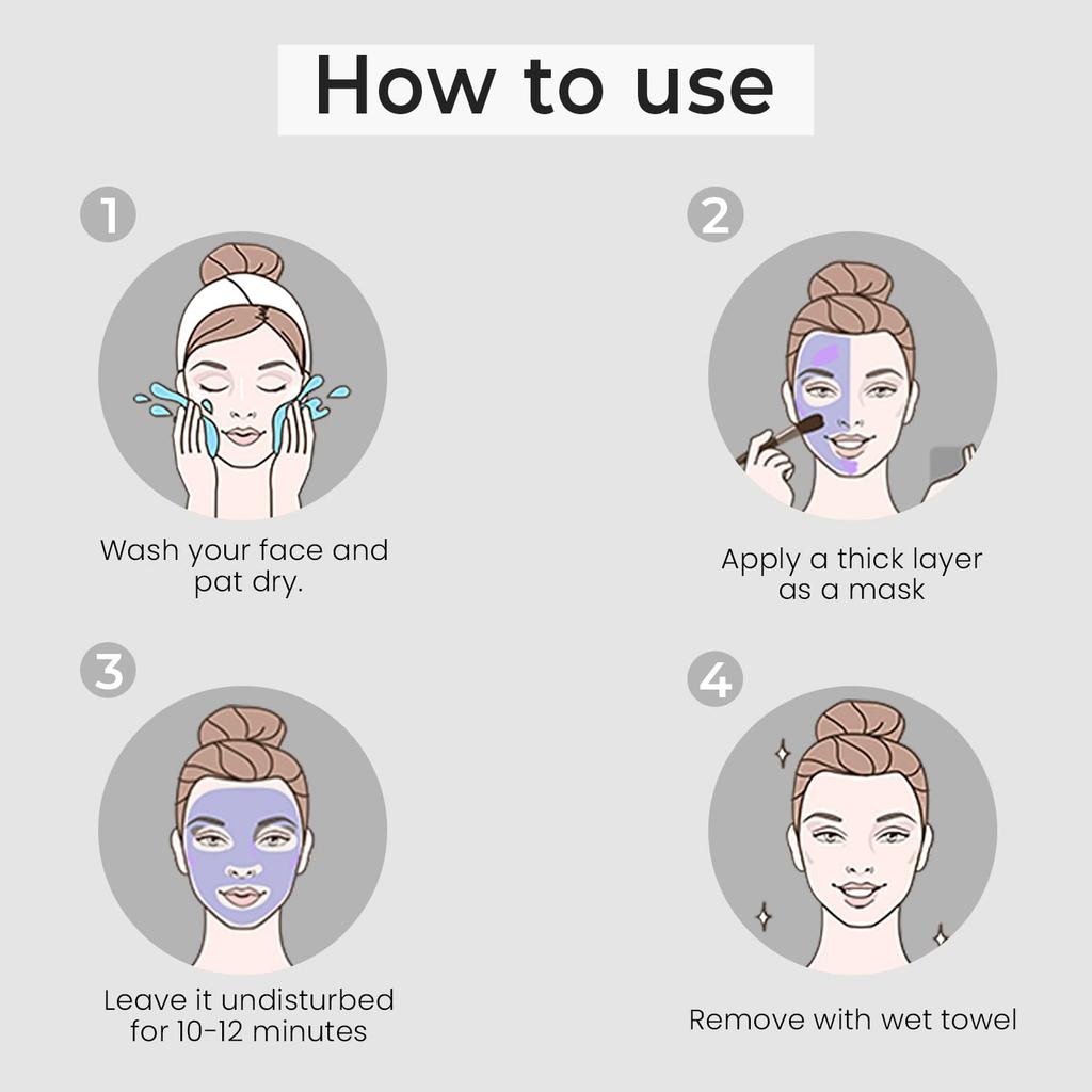 O3+ Blueberry D-Tan Cream 300 g Pack of 1 for Tan Removal, Glowing Skin, Sun Damage Protection