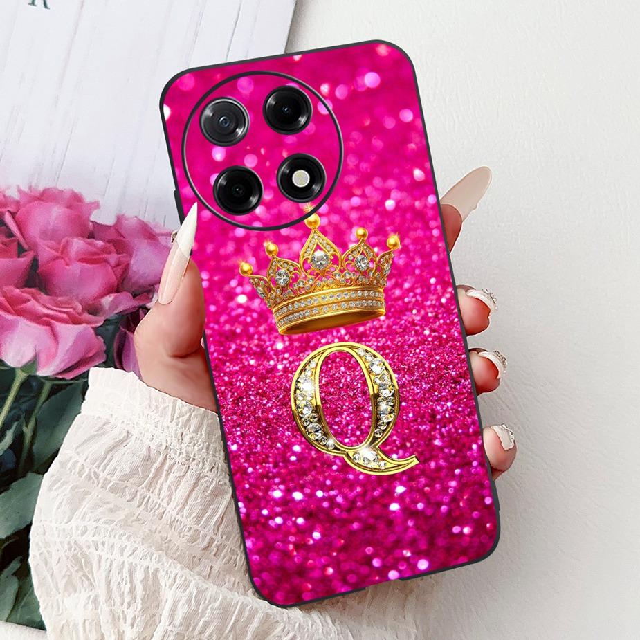 For Tecno Camon 30S Case Camon30 Pro CL8 New Crown Letters Cover Soft Silicone Case For Tecno Camon 30 Premier Camon30 5G Fundas