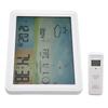 LCD Weather Forecast Indoor Outdoor Thermometer with RCC Receiving Function 100?240VUS Plug