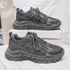 Dad Shoes Spring Mesh Breathable Wear-resistant Casual Shoes Anti-slip Tire Soles Sports Running Shoes Men's Shoes