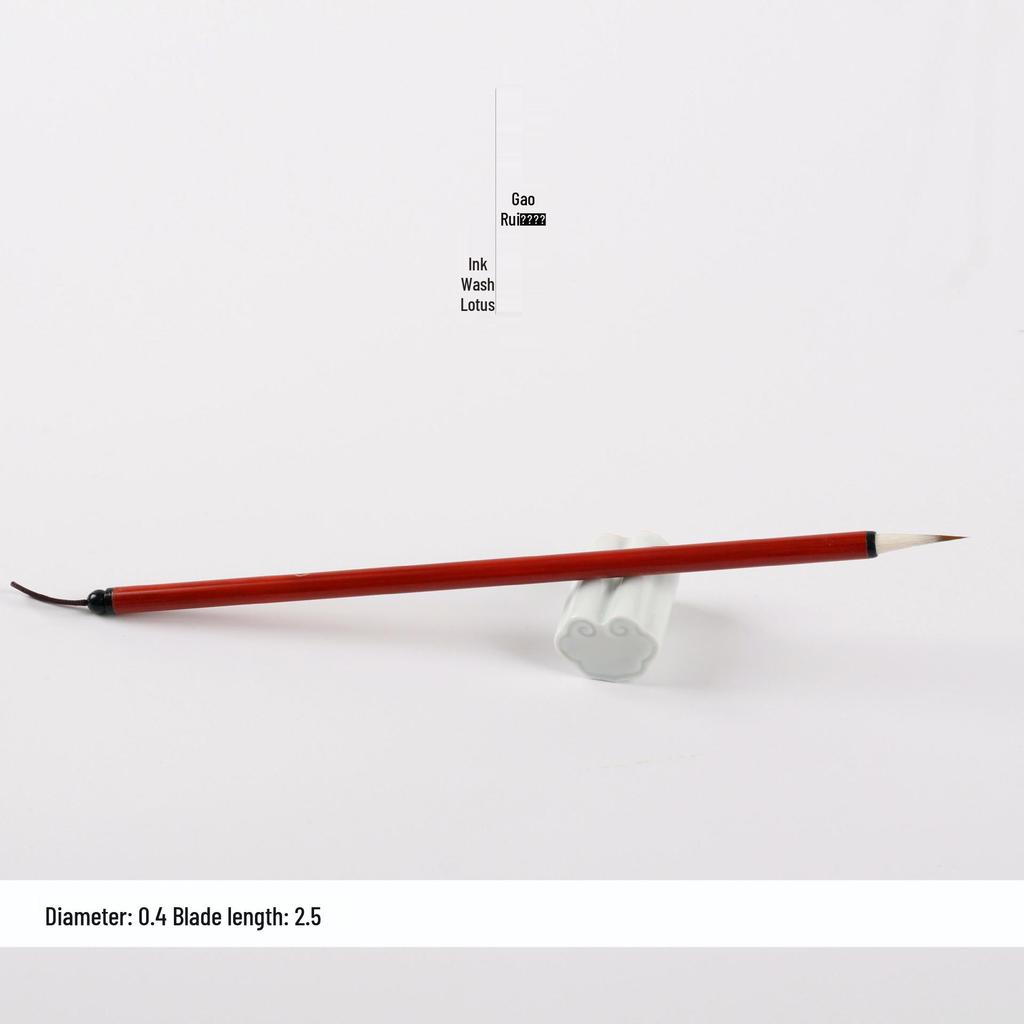 Ink Wash Clear Lotus Fine Brush Pen for High-End Gongbi and Song Dynasty Style Chinese Painting