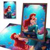 DIY Diamond Painting Mermaid Princess Cross Stitch Kit Mosaic Art Diamond Painting Full Circle Diamond Home Decoration