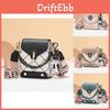 Trendy Chic Mini Crossbody Bag Made Of Soft Pu With Chain Elements For Everyday Use