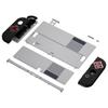 Not the Main Body Patterned Back Plate Metal Switch for Compatible with eXtremeRate Switch Back Switch Compatible with Switch Handheld Controller Kick