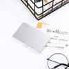 Aluminum Cover ID Stainless Silver Credit Card Case Waterproof Namecard Clip Business