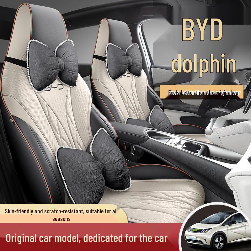 BYD Dolphin All-Season Leather Seat Covers - Full Surround Universal Fit