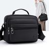 Herren Reise Crossbody Schultertasche – Organisiertes Design mit mehreren Fächern und verstellbarem Riemen für die Arbeit